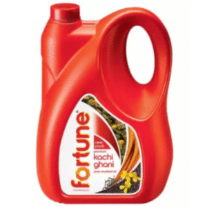 Fortune Kachi Ghani Pure Mustard Oil – 2L Jar | Cold-Pressed, Natural & Aromatic Cooking Oil for Healthy Meals