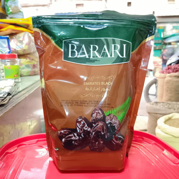 Barari Premium Dates (Khajoor/Khejur) – 500g Pack | Naturally Sweet & Nutritious Dry Fruits | Ideal for Snacking & Gifting