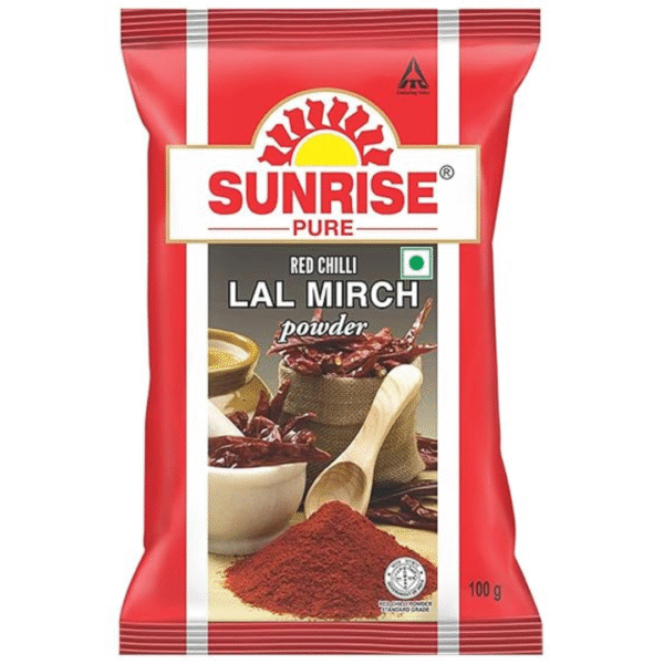 Sunrise Chilli Powder – 50g Pouch | Pure & Spicy Red Chilli for Vibrant Flavor & Aroma