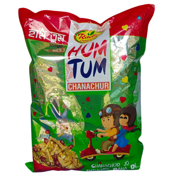 Radha Hum Tum Chanachur – 500g Pack | Spicy & Crunchy Bengali Snack Mix - Image 3