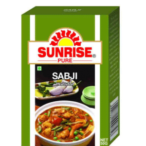 Sunrise Pure Sabji Masala – 50g Box | Perfect Blend for Flavorful Vegetable Dishes