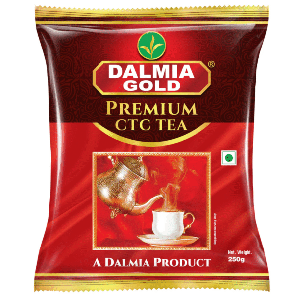 Dalmia Gold Premium CTC Tea – Strong & Aromatic Blend (50g Pack)