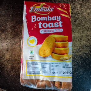 Embake Bombay Toast – Traditional Crispy Rusk, 325g Pack | Perfect Tea-Time Snack