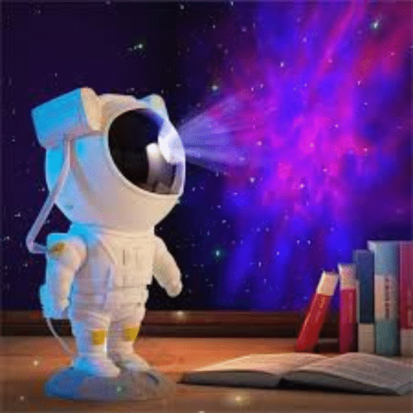 Astronaut Projector Light – Starry Sky Galaxy Night Lamp for Kids & Home Decor