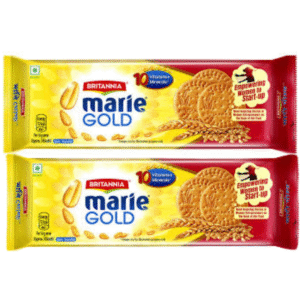 Britannia Marie Gold Biscuits – 277g Family Pack | Light & Crispy Tea-Time Snack